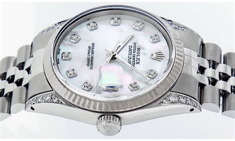 rolex yacht master mother of pearl|rolex 36mm datejust with diamonds.